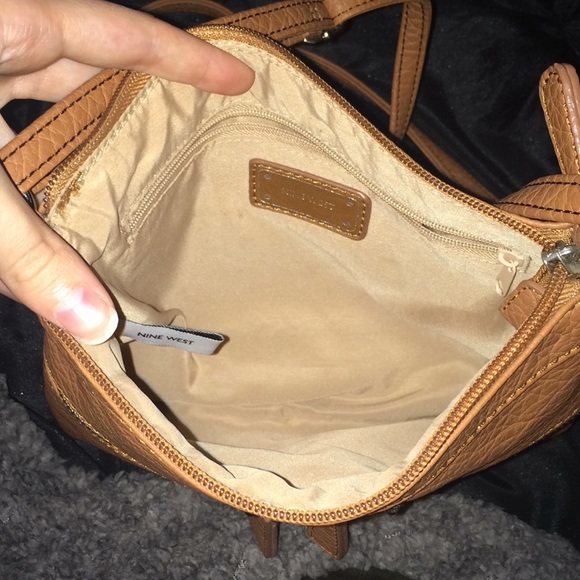 Nine West Bags Brown Nine West Crossbody Bag Poshmark